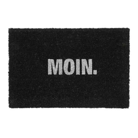 Fußmatte "Moin." schwarz