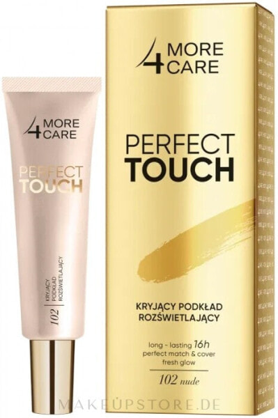 More4Care Perfect Touch Covering Illuminating Foundation - Foundation 102 - Nude