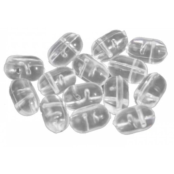 VERCELLI Double Holes Oval beads 25 units