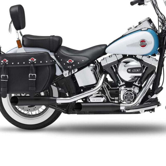 KESSTECH ESM2 2-2 Harley Davidson FLSTC 1584 Heritage Softail Classic Ref:072-2112-769 Slip On Muffler