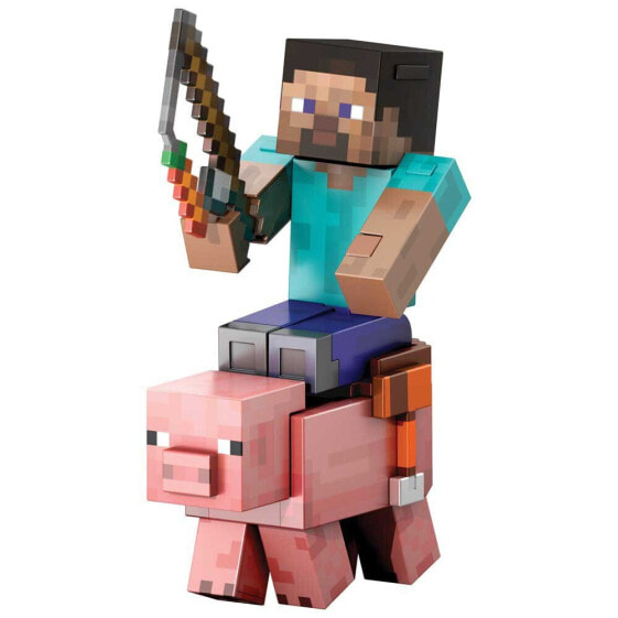 MINECRAFT Diamond Level Pig Figure