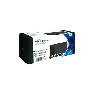 Удлинитель Mediarange Cable tidy box small-sized 233x118x114mm черный Storage box Black Rectangular Plastic 114мм 233мм