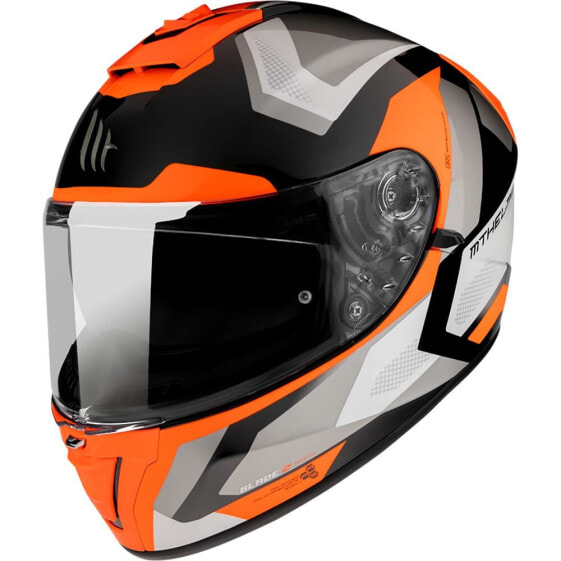 Шлем для мотоциклистов MT HELMETS Blade 2 SV Finishline