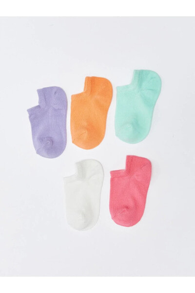 Basic Kız Bebek Patik Çorap 5'li