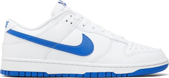 [DV0831-104] Mens Nike DUNK LOW 'WHITE HYPER ROYAL'