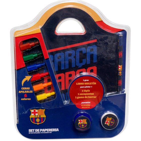 FC BARCELONA Stationery Set Book Briefcase