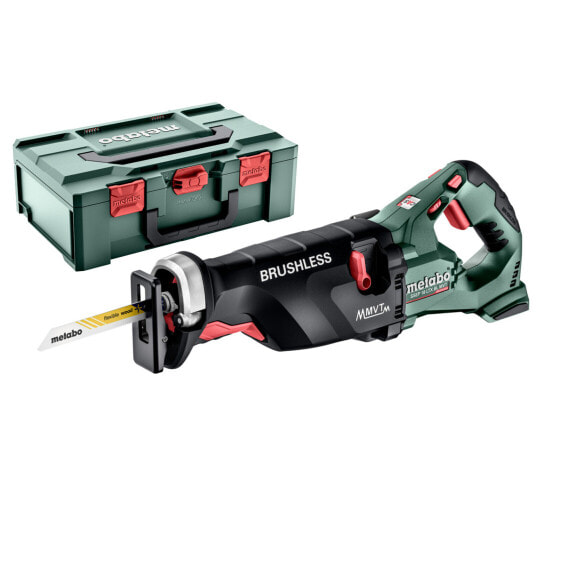 Metabo Akku-Säbelsäge SSEP 18 LTX BL MVT ohne Akku und Ladegerät metaBOX 165 L