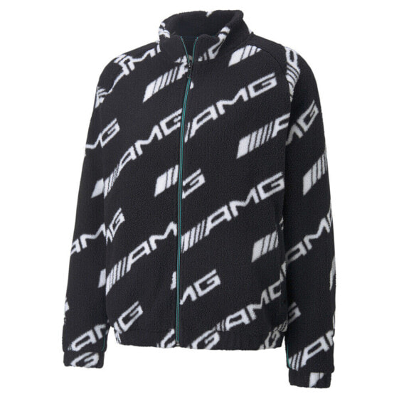 Puma Mapf1 Aop Fleece FullZip Jacket Mens Size XXL Casual Athletic Outerwear 53