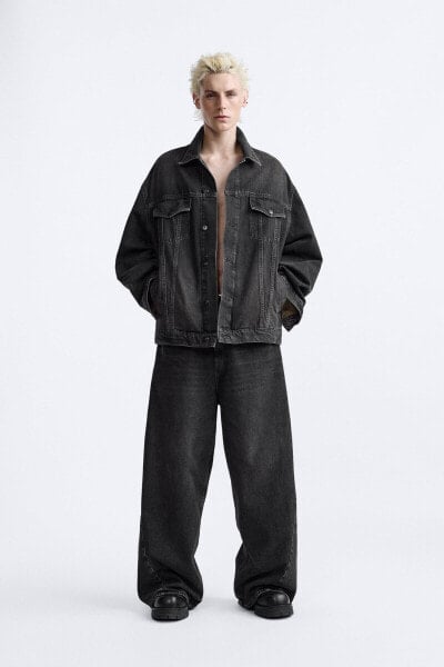 Куртка джинсовая оверсайз - Limited Edition ZARA