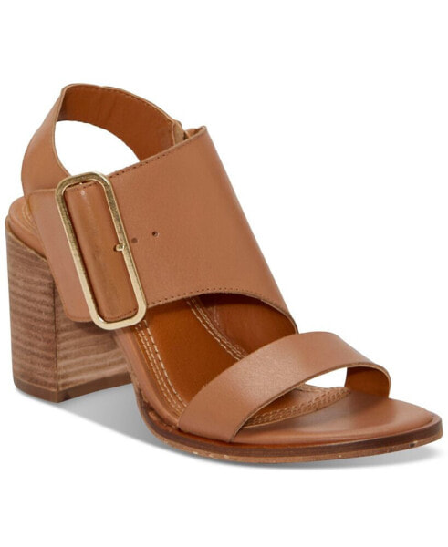 Women's Darnah Cutout Block-Heel City Sandals