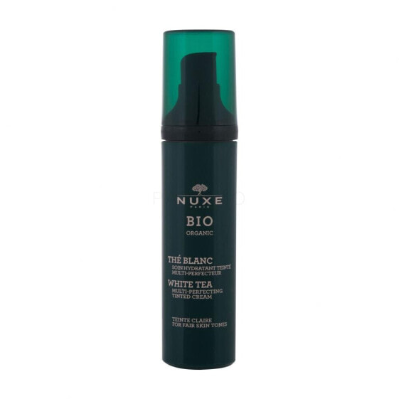 NUXE Bio Organic White Tea Tinted Cream Fair Skin Tones 50 ml tagescreme für Frauen