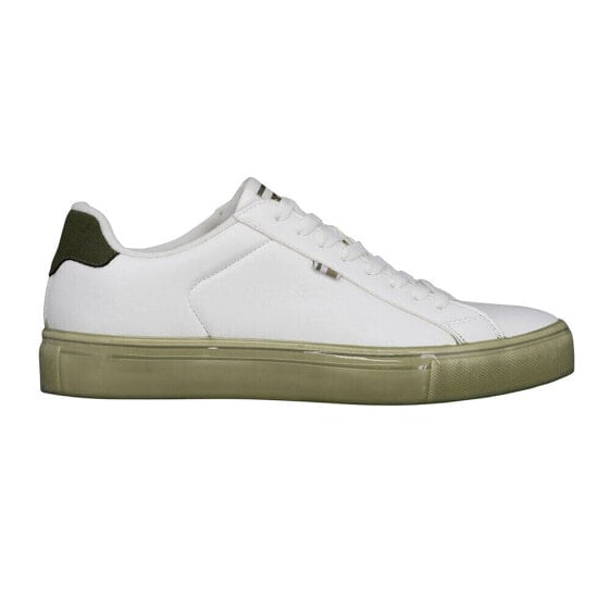 Ben Sherman Crowley Lace Up Mens White Sneakers Casual Shoes BSMCROWV-1814
