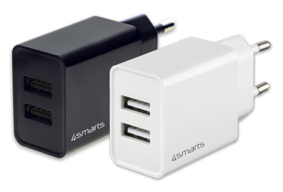 4smarts VoltPlug Dual - Indoor - AC - 5 V - Black