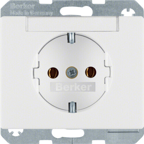 Berker 47390069 - Type F - White - Duroplast - IP20 - 250 V - 16 A