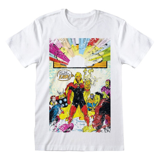 HEROES Official Marvel Comics Warlock Guantlet short sleeve T-shirt