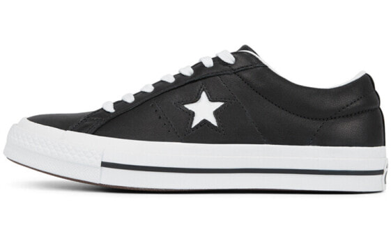 Converse One Star 163385C Leather Low Top Sneakers