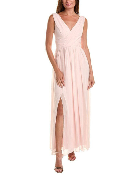 Dessy Collection Draped Maxi Dress Women's 4