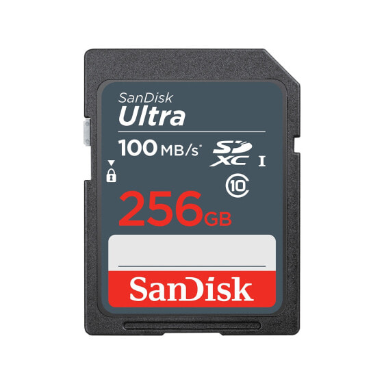 Карта памяти Sandisk&nbsp;Ultra 256 GB SDXC UHS-I 100 MB/s.