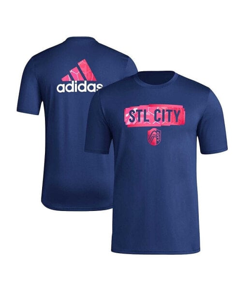 Men's Navy St. Louis City SC Local Pop AEROREADY T-Shirt