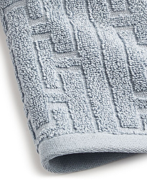 Sculpted Chain-Link Bath Towel, 30" x 56", Created for Macy's