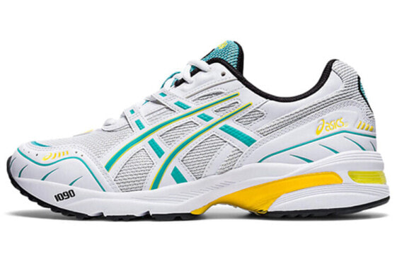 Кроссовки мужские Asics Gel-1090 Бело-сине-желтые