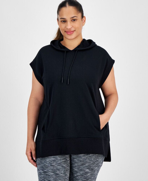 Cap-Sleeve Hoodie Tunic, Created for Macy's