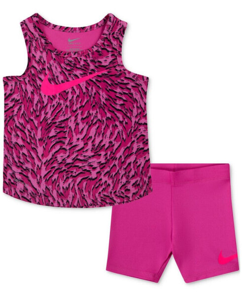 Комплект для девочек Nike Топ и шорты Veneer