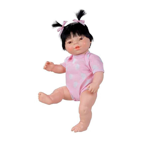 BERJUAN Newborn 38 cm Asian Girl With Clothes Doll