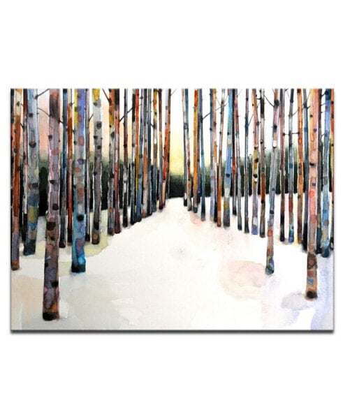 'Winter Grove' Canvas Wall Art, 20x30"