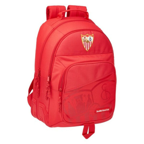 Школьный рюкзак Sevilla Fútbol Club Красный