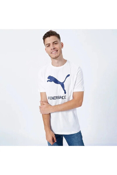 Fenerbahçe Erkek Beyaz T-shirt