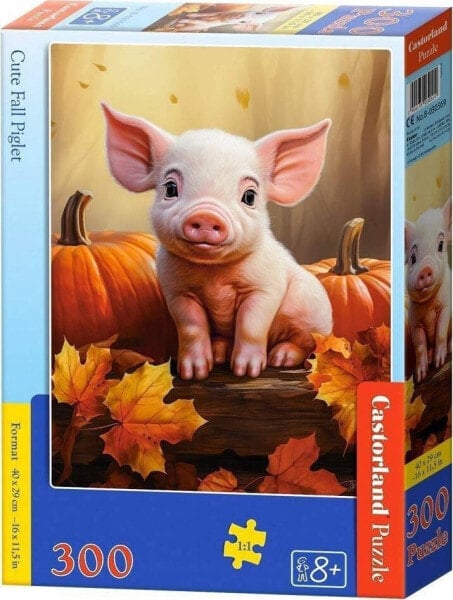 Castorland Puzzle 300 Cute Fall Piglet CASTOR