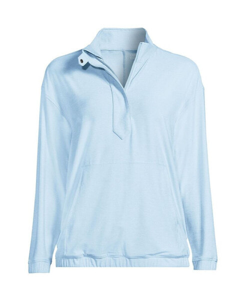 Women's Long Sleeve Performance Zip Front Popover Shirt