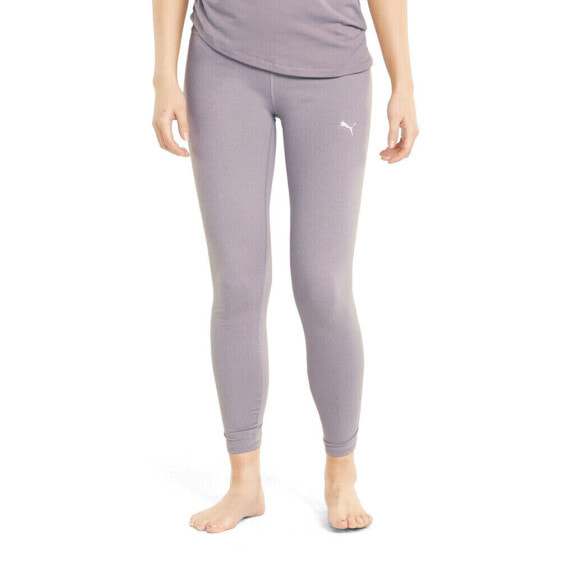 Puma Studio Foundation 78 Leggings Womens Grey Athletic Casual 52161118