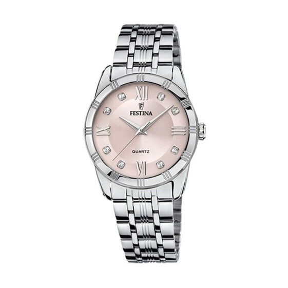 Мужские часы Festina F16940/C Розовый Серебристый