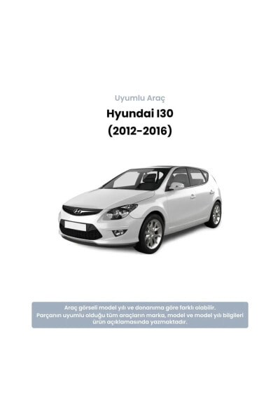 Hyundai I30 284mm Arka Fren Disk Takımı (2012-2016) Bosch