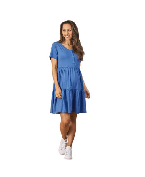 Maternity Angel Tiered Dress