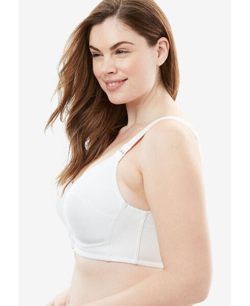 Бюстгальтер для правильной осанки Comfort Choice Plus Size Stay-Cool Wirelesss Posture Bra