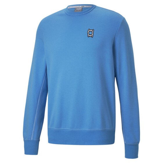 Худи PUMA Pivot Embroidery Crew Neck Blue