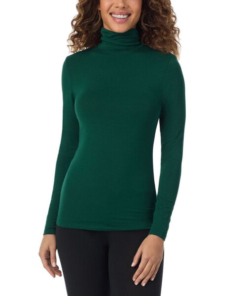 Petite Softwear Long-Sleeve Turtleneck Top