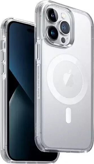 Uniq Etui UNIQ Combat Apple iPhone 14 Pro MagClick Charging przeźroczysty/dove satin clear