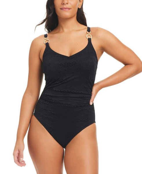 Women's Textured One-Piece Swimsuit