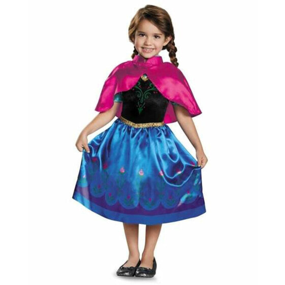 Маскарадные костюмы для детей Frozen Anna 2 Предметы Синий