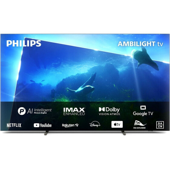 Смарт-ТВ Philips 77OLED818 4K Ultra HD 77" OLED AMD FreeSync