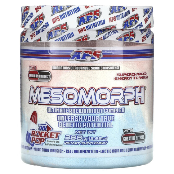 Предтренировочный комплекс APS Mesomorph, Rocket Pop 13.68 унции (388 г)