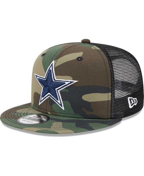 Men's Camo Dallas Cowboys Main Trucker 9FIFTY Snapback Hat