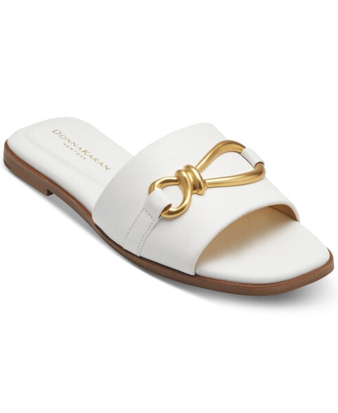 Haylen Hardware Slide Sandals