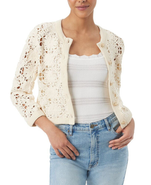 Women's Ramona Cotton Open-Knit Jacket