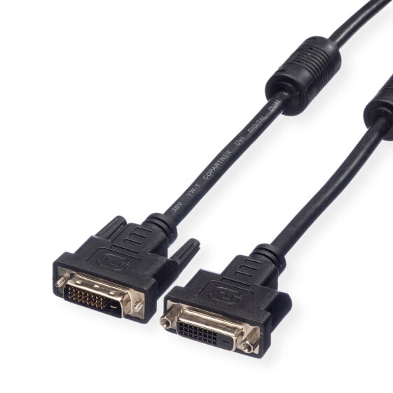 VALUE Verlängerungskabel Dvi ST-BU 24+1 dual link 3m - Cable - Digital/Display/Video