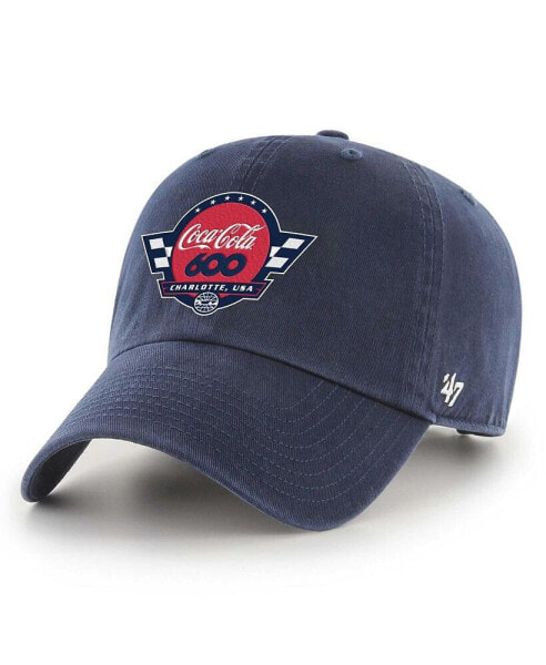 47 Men's Navy Charlotte Motor Speedway Coca Cola 600 Clean Up Adjustable Hat